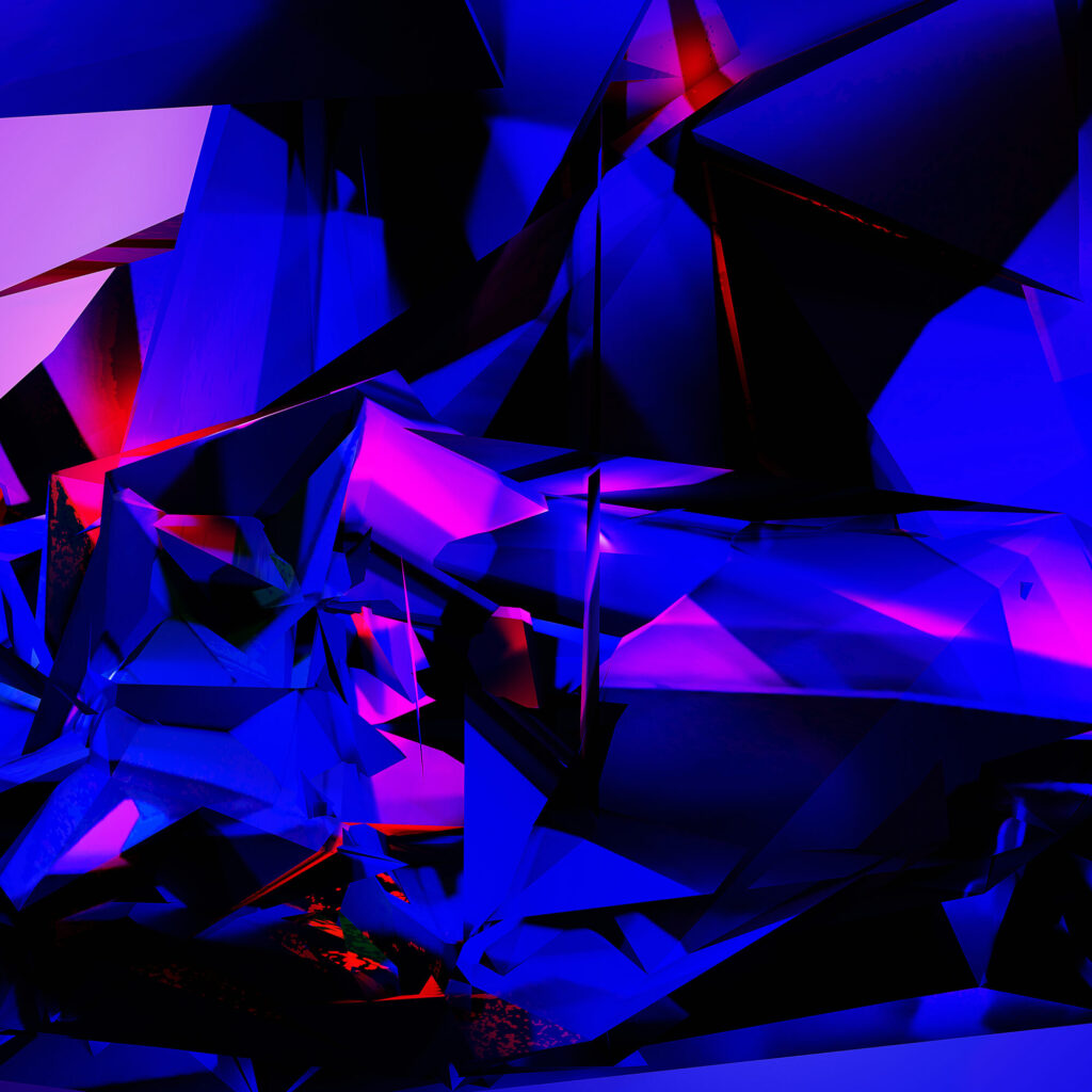 Een afbeelding van het kunstwerk Black Light [2] (2022) van Pat Bloom