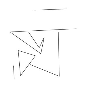 Composition with a Triangle [30-12-4] (2022) - 3 by Pat Bloom