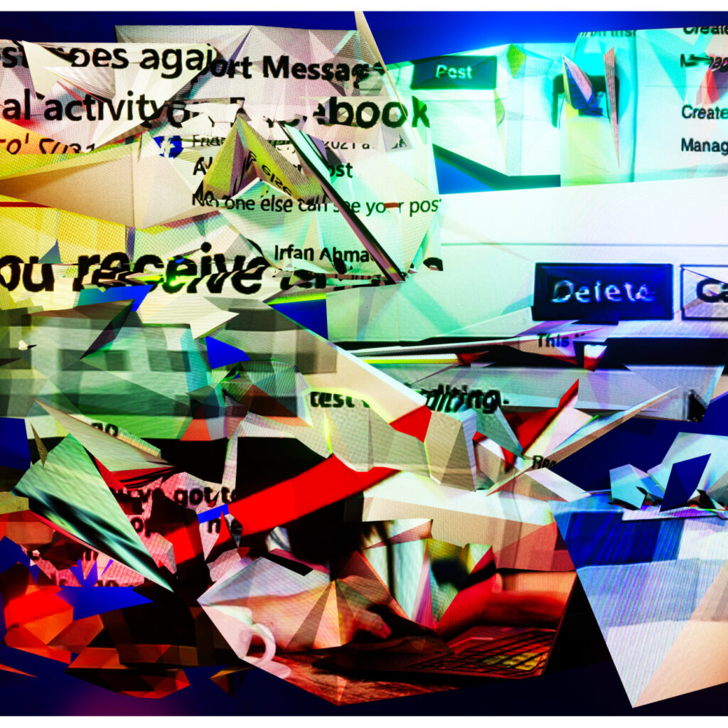 Een afbeelding van het kunstwerk Social (2022) van Pat Bloom