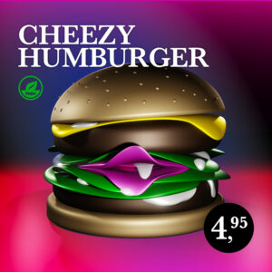 Cheezy Humburger (2022) - 1 by Pat Bloom