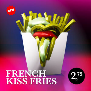 French Kiss Fries (2022) - 1 by Pat Bloom